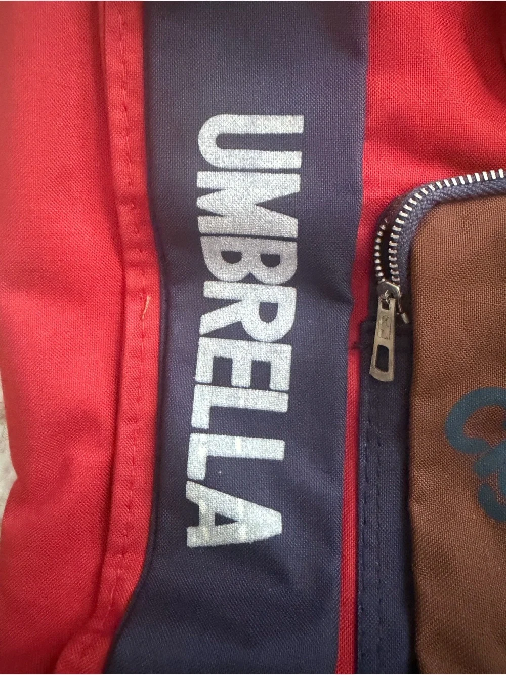 Vintage Multi-Pocket Canvas Tote Bag (1970s)